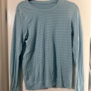 Women’s Light Blue Lululemon top